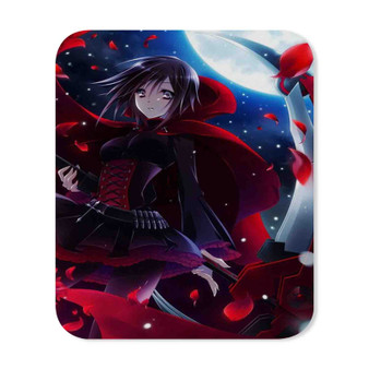 Rwby Ruby Custom Mouse Pad Gaming Rubber Backing