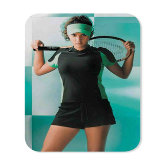 Sania Mirza Tennis Custom Mouse Pad Gaming Rubber Backing