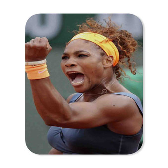 Serena Williams Celebrates Custom Mouse Pad Gaming Rubber Backing
