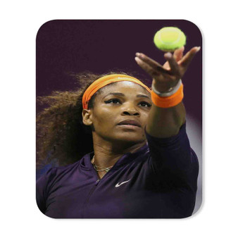 Serena Williams Serve Custom Mouse Pad Gaming Rubber Backing