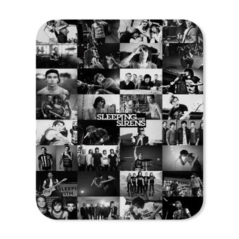 Sleeping With Sirens Art Custom Mouse Pad Gaming Rubber Backing