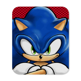 Sonic The Hedgehog Face New Custom Mouse Pad Gaming Rubber Backing