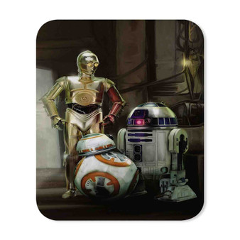 Star Wars Droids Custom Mouse Pad Gaming Rubber Backing