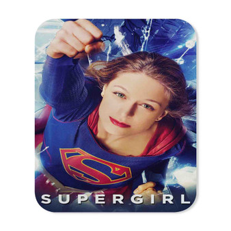 Supergirl Melissa Benoist Custom Mouse Pad Gaming Rubber Backing