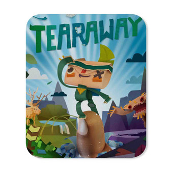 Tearaway Video Games Custom Mouse Pad Gaming Rubber Backing
