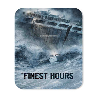 The Finest Hours Movie Cover Custom Mouse Pad Gaming Rubber Backing