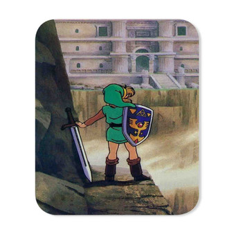 The Legend of Zelda A Link to the Past Custom Mouse Pad Gaming Rubber Backing