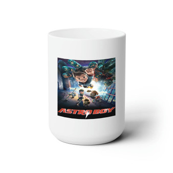 Astroboy Movie Custom White Ceramic Mug 15oz Sublimation BPA Free