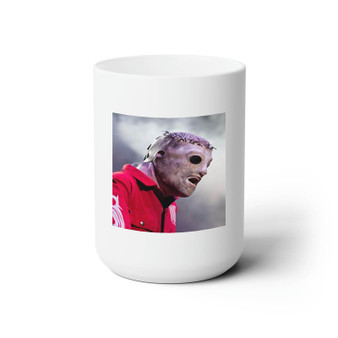 Corey Taylor Slipknot Custom White Ceramic Mug 15oz Sublimation BPA Free