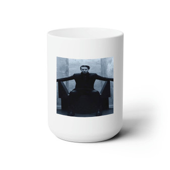 Marilyn Manson New Custom White Ceramic Mug 15oz Sublimation BPA Free