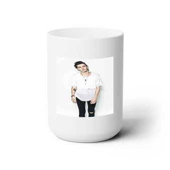 Matt Healy The 1975 Band Custom White Ceramic Mug 15oz Sublimation BPA Free