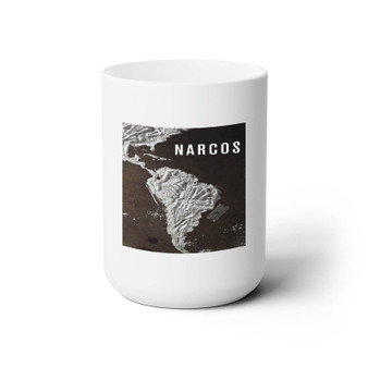 Narcos Movie Custom White Ceramic Mug 15oz Sublimation BPA Free