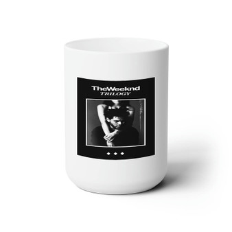 The Weeknd Trilogy Custom White Ceramic Mug 15oz Sublimation BPA Free
