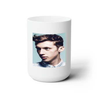 Troye Sivan Face Custom White Ceramic Mug 15oz Sublimation BPA Free