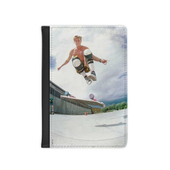 Rodney Mullen Skateboard New Custom PU Faux Leather Passport Cover Wallet Black Holders Luggage Travel