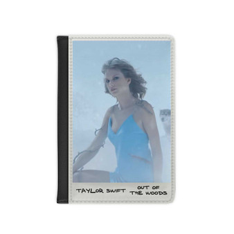 Taylor Swift Out Of The Woods Custom PU Faux Leather Passport Cover Wallet Black Holders Luggage Travel