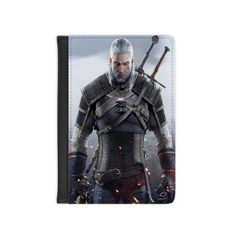 The Witcher 3 Wild Hunt Art Custom PU Faux Leather Passport Cover Wallet Black Holders Luggage Travel