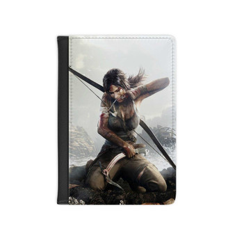 Tomb Raider Definitive Edition Games Custom PU Faux Leather Passport Cover Wallet Black Holders Luggage Travel