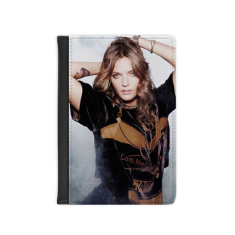 Tove Lo Art Custom PU Faux Leather Passport Cover Wallet Black Holders Luggage Travel