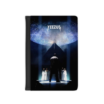 Yeezus Kanye West Art Custom PU Faux Leather Passport Cover Wallet Black Holders Luggage Travel