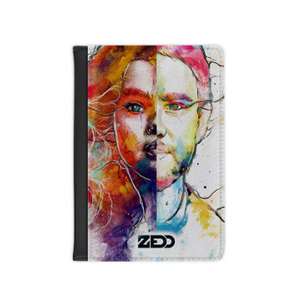 Zedd feat Selena Gomez I Want You to Know Custom PU Faux Leather Passport Cover Wallet Black Holders Luggage Travel
