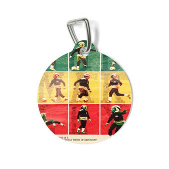 Bob Marley Football New Custom Pet Tag for Cat Kitten Dog