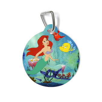 Disney Ariel The Little Mermaid and Friends Custom Pet Tag for Cat Kitten Dog