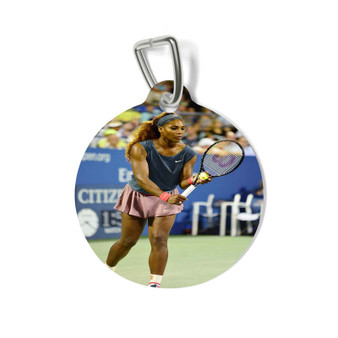 Serena Williams Tennis Art Custom Pet Tag for Cat Kitten Dog