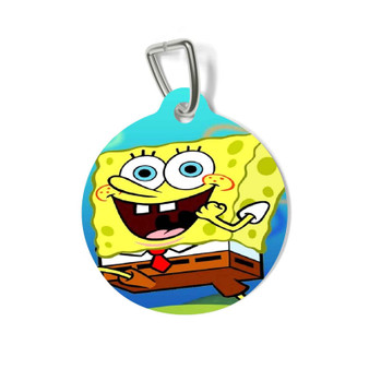 Spongebob Squarepants Custom Pet Tag for Cat Kitten Dog