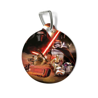 Star Wars The Force Awakens Characters Cover Custom Pet Tag for Cat Kitten Dog
