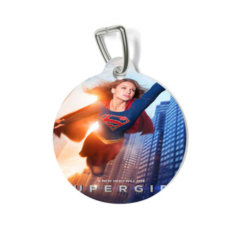 Supergirl New Custom Pet Tag for Cat Kitten Dog