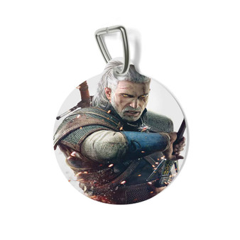 The Witcher 3 Wild Hunt With Sword Custom Pet Tag for Cat Kitten Dog
