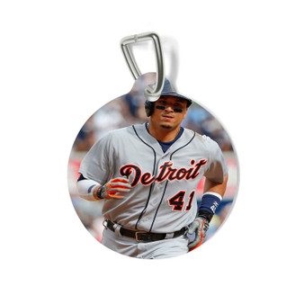 Victor Martinez Detroit Tigers Baseball Player Custom Pet Tag for Cat Kitten Dog