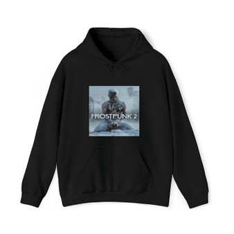 Frostpunk 2 Cotton Polyester Unisex Heavy Blend Hooded Sweatshirt