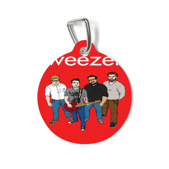 Weezer Band Custom Pet Tag for Cat Kitten Dog