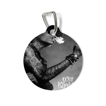 Wiz Khalifa With Smoke Custom Pet Tag for Cat Kitten Dog