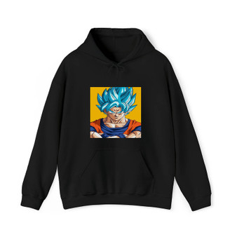 Goku Dragon Ball Cotton Polyester Unisex Heavy Blend Hooded Sweatshirt