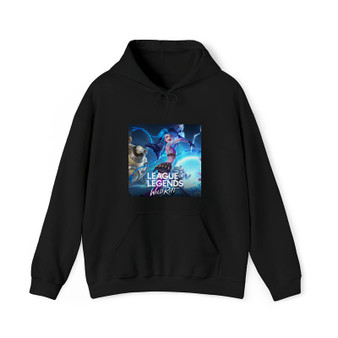 League of Legends Wild Rift Cotton Polyester Unisex Heavy Blend Hooded Sweatshirt