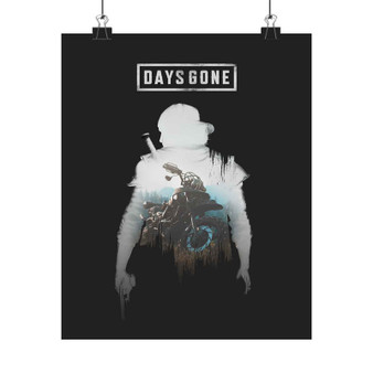 Days Gone Art Satin Silky Poster for Home Decor