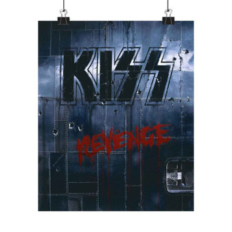 Kiss Revenge 1992 Art Satin Silky Poster for Home Decor