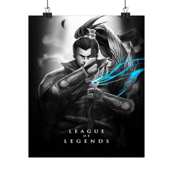 League of Legends Art Satin Silky Poster for Home Decor