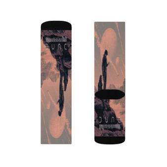 Dune Movie Art Polyester Sublimation Socks White