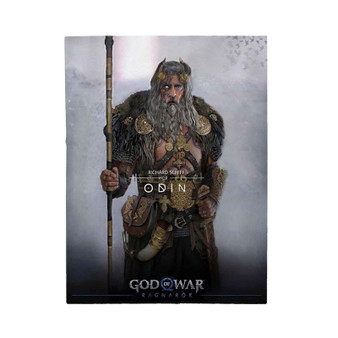 Odin God Of War Ragnarok Polyester Bedroom Velveteen Plush Blanket