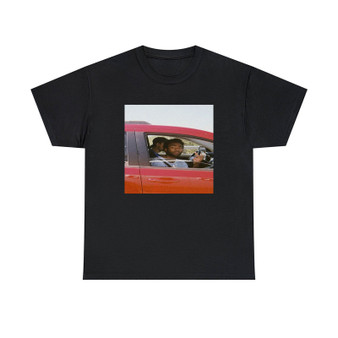 Childish Gambino In Car Classic Fit Unisex Heavy Cotton Tee T-Shirts