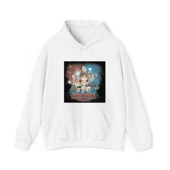 Stranger Falls Gravity Falls Cotton Polyester Unisex Heavy Blend Hooded Sweatshirt