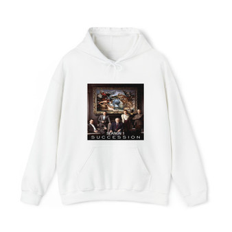 Succession Tv Series Cotton Polyester Unisex Heavy Blend Hooded Sweatshirt