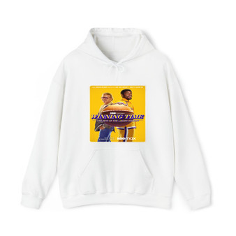 Winning Time The Rise of the Lakers Dynasty Cotton Polyester Unisex Heavy Blend Hooded Sweatshirt