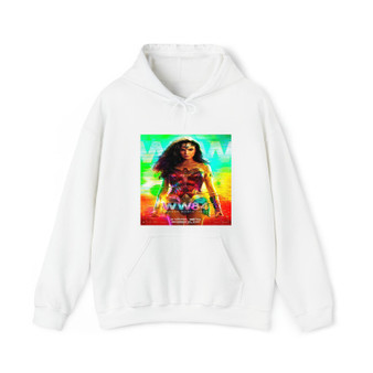 Wonder Woman WW84 Cotton Polyester Unisex Heavy Blend Hooded Sweatshirt