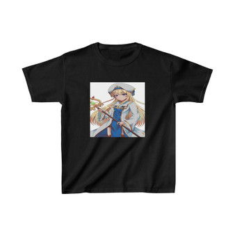 Priestess Goblin Slayer Kids T-Shirt Clothing Heavy Cotton Tee