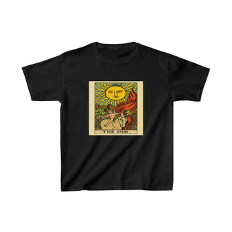 The Sun Tarot Card Kids T-Shirt Clothing Heavy Cotton Tee